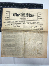 Lade das Bild in den Galerie-Viewer, Original WW2 British Newspaper Channel Islands Occupation Guernsey - March 1942
