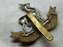 Load image into Gallery viewer, Original WW1 / WW2 British Army Royal Warwickshire Regiment Cap Badge
