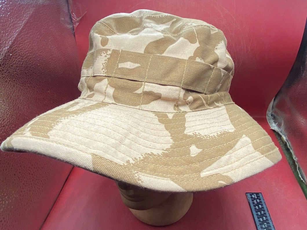 British Army Desert Bush Hat. Wide Brim. Desert-DPM Camouflage Size 59