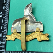 Load image into Gallery viewer, Original British Army Cap Badge - The Lincolnshire Regiment
