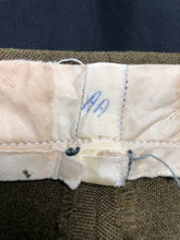 Load image into Gallery viewer, Original WW2 British Army Dress Trousers - Size 32&quot; Waist - The Militaria Shop
