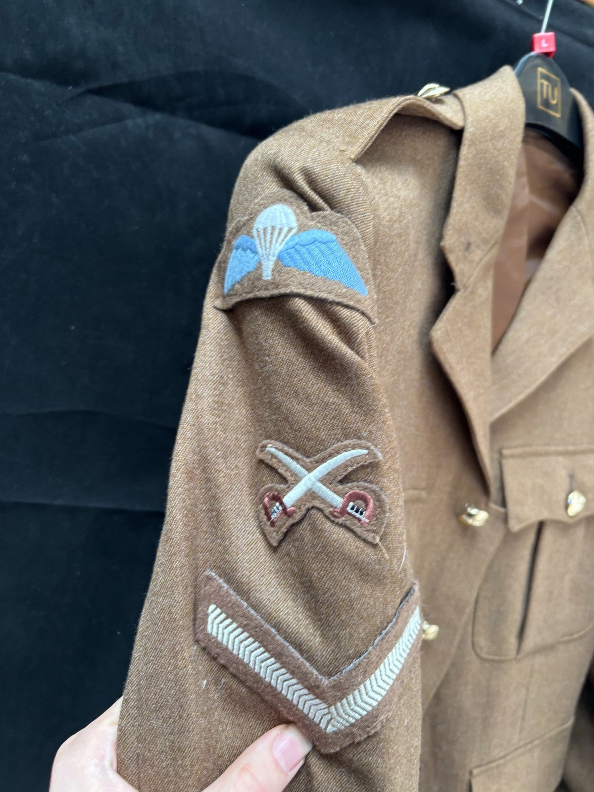 Grade 1 British Army FAD Para Patched No2 Dress Uniform Jacket - Size 182/96/80 - The Militaria Shop
