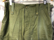 Load image into Gallery viewer, Genuine British Army OD Green Fatigue Combat Trousers - Size 76/84/100
