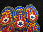 Original WW2 US Army Advanced Communications Zone ETO Cloth Badge Patch - The Militaria Shop