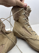 Load image into Gallery viewer, British Army Surplus Brown Leather Combat Boots - Belleville - Size UK 8 W - The Militaria Shop
