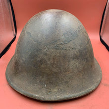 Lade das Bild in den Galerie-Viewer, Original British / Canadian Army WW2 Soldiers Military Combat Mk3 Turtle Helmet
