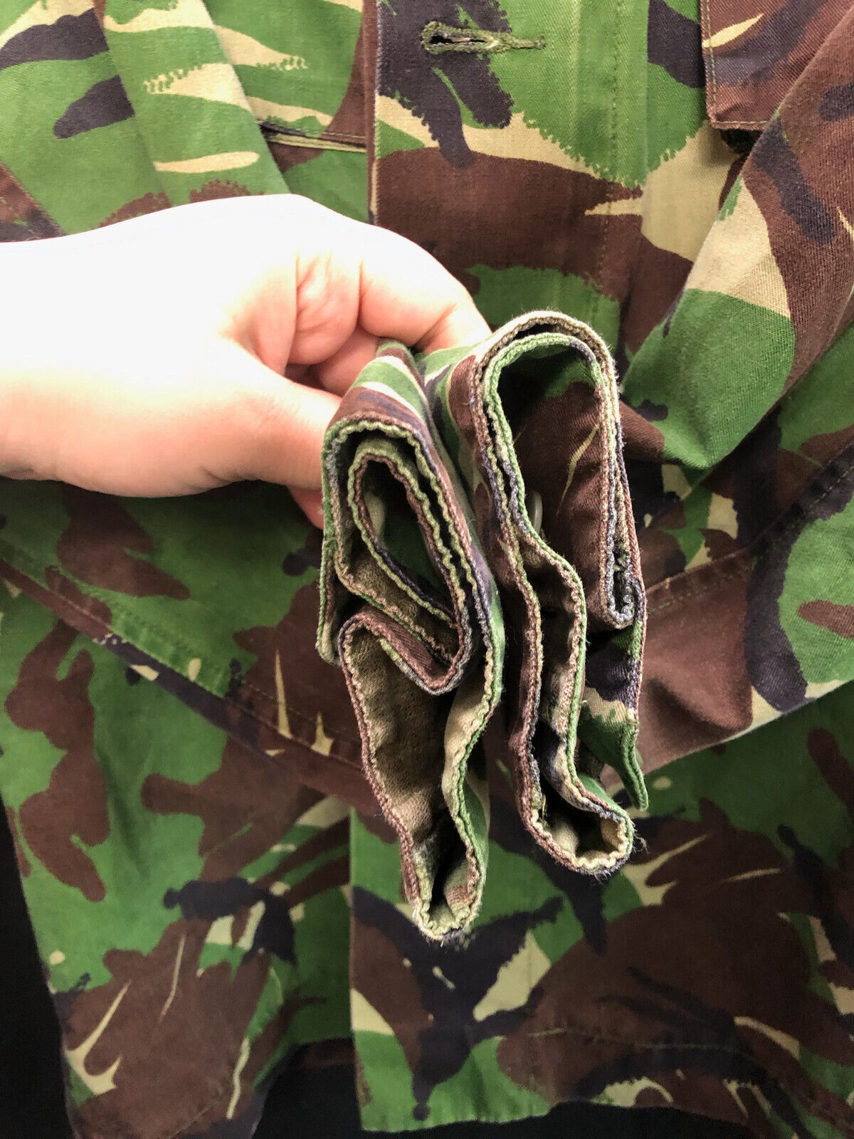 Genuine British Army Camouflage DPM Jacket - Size 180/96 - The Militaria Shop