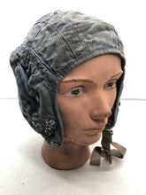 Load image into Gallery viewer, Original Royal Air Force RAF Cold War Period G Type Blue Jet Flying Helmet 22C
