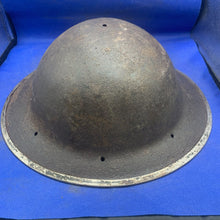 Load image into Gallery viewer, Original WW2 Mk2 British Army Brodie Combat Helmet
