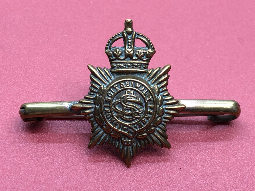 Original WW1 British Army Royal Army Service Corps RASC Sweetheart Brooch