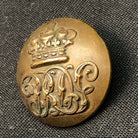 Original Victorian Era British Army Princess Royal Dragoon Guards Uniform Button - The Militaria Shop