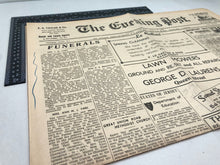 Load image into Gallery viewer, Original WW2 British Newspaper Channel Islands Occupation Jersey - April 1942
