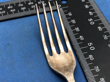 Load image into Gallery viewer, Original WW2 British Army Officers Mess NAAFI Marked Cutlery Fork
