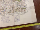 Original WW2 British Army GSGS OS Map of Great Britain - Wells & Frome - The Militaria Shop