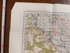 Original WW2 British Army GSGS OS Map of Great Britain - Burton & Walsall - The Militaria Shop