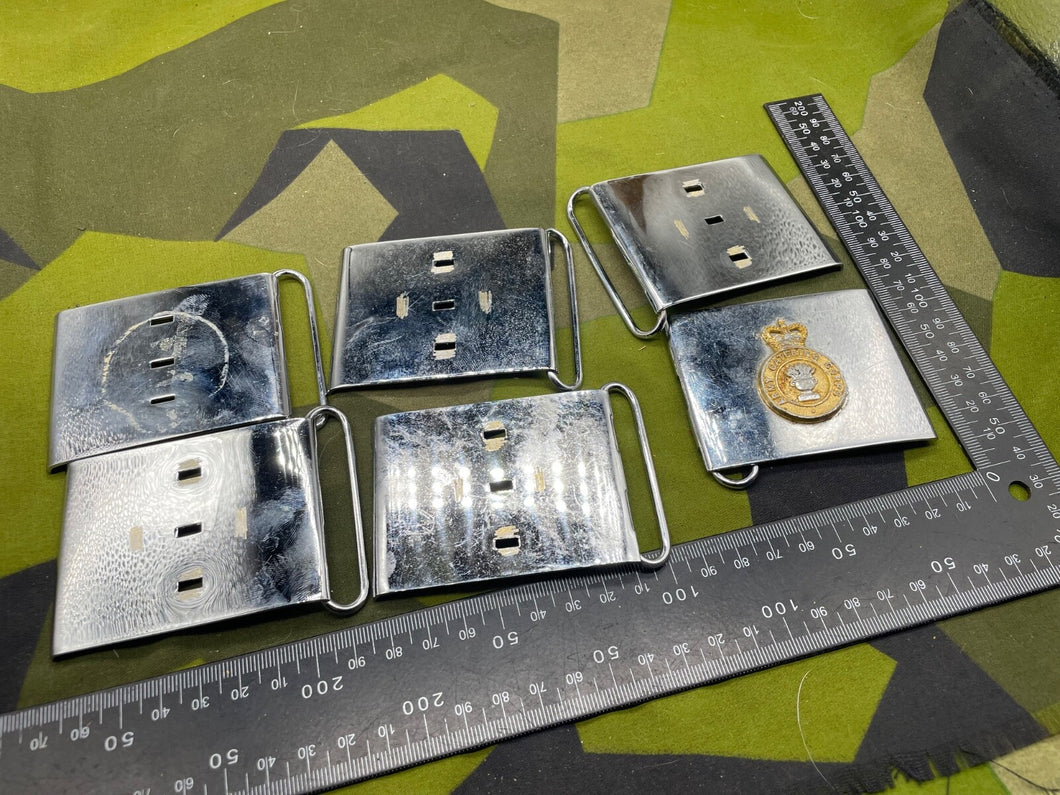 Group original British Army Dress Uniform Belt Buckles - 1 Catering Corps Badged - The Militaria Shop