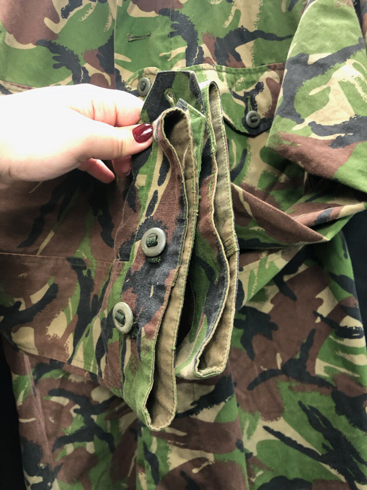 Genuine British Army DPM Camouflage Jacket - Size 180/104 - The Militaria Shop