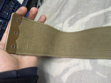 Charger l&#39;image dans la galerie, Original WW1 British Army 1908 08 Pattern Webbing Belt - 1916 Dated - 48&quot; Waist
