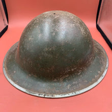 Load image into Gallery viewer, Original British Army WW2 Soldiers Military Combat Mk2 Brodie Helmet
