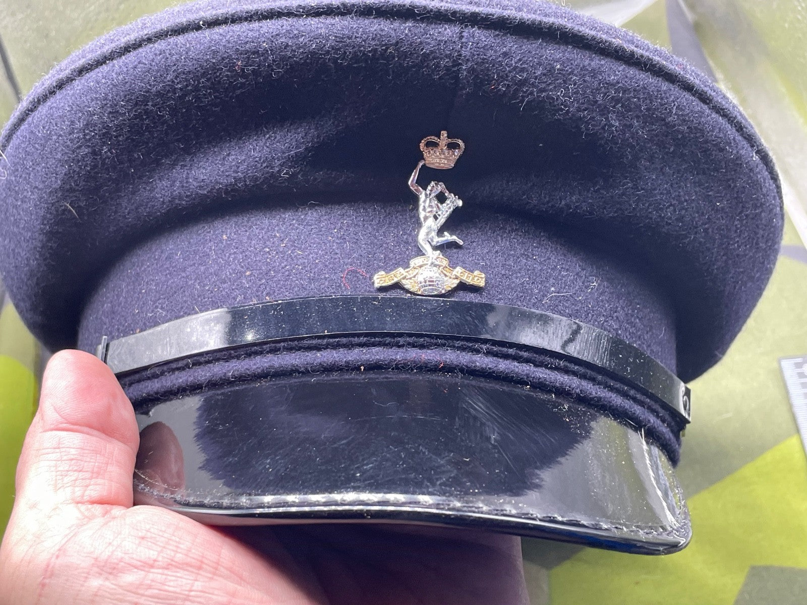 Original British Army - Signal Corps Cap & Badge - Size 55cm - The Militaria Shop
