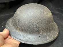 Load image into Gallery viewer, Original WW2 British Civil Defence Home Front Mk2 Brodie Helmet
