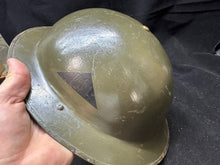 Charger l&#39;image dans la galerie, Original WW2 British Army Helmet &amp; Liner Set - Ideal for Reenactment
