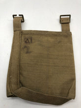 Charger l&#39;image dans la galerie, WW2 British Army 37 Pattern Webbing Water Bottle Carrier Harness - 1943 Dated
