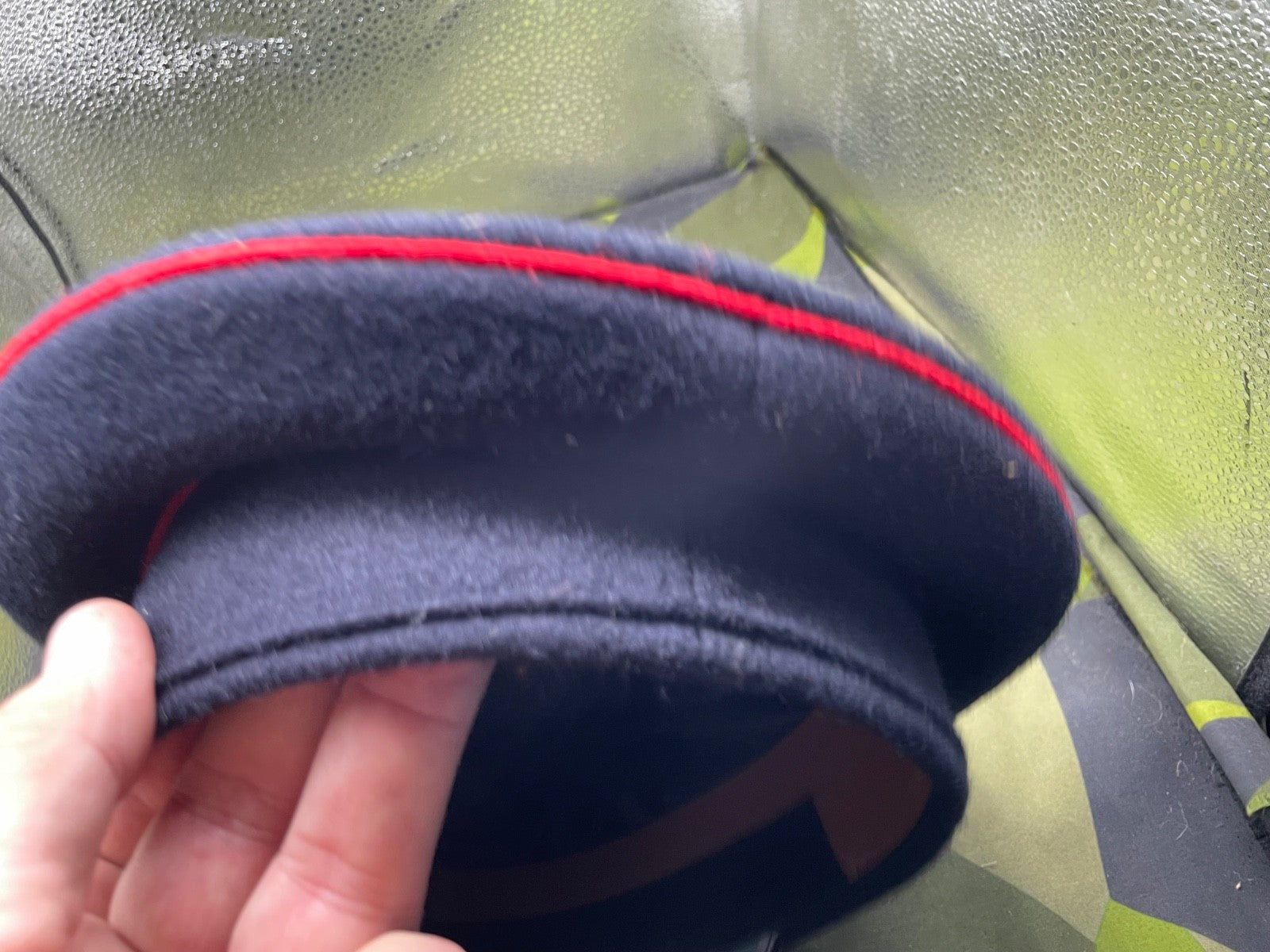 Original British Army Royal Engineers Peaked Cap - Size 57cm Approx - The Militaria Shop