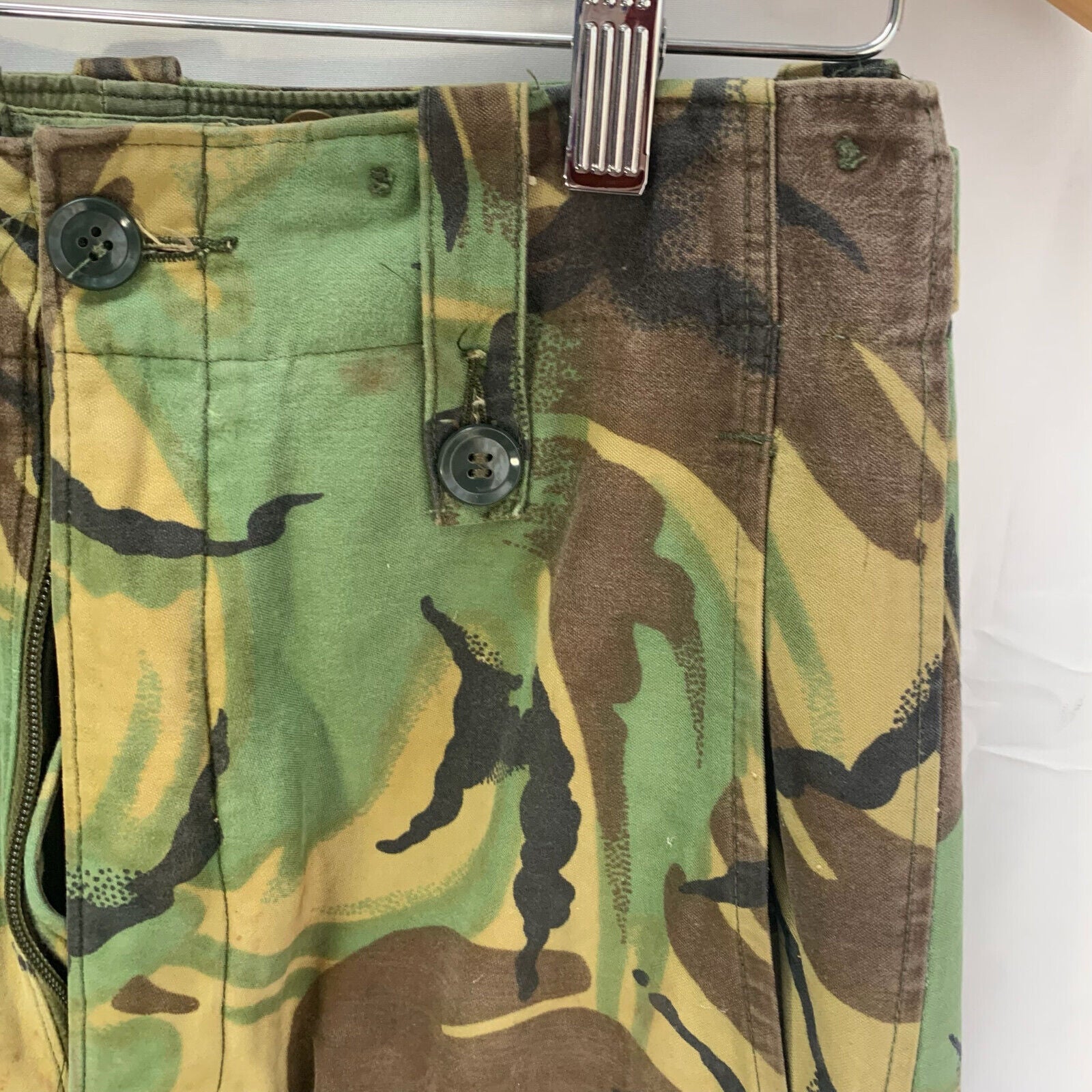 Genuine British Army 68 Pattern DPM Jungle Camouflaged Trousers - Size 30" Waist - The Militaria Shop