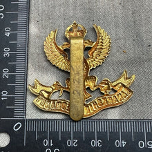 Load image into Gallery viewer, Original WW2 British Army Cap Badge - Lanarkshire Yeomanry
