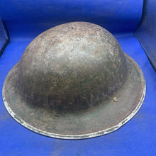 Load image into Gallery viewer, Original WW2 Mk2 British Army Brodie Combat Helmet
