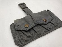 Load image into Gallery viewer, Original WW2 British RAF .303 Ammo Pouch 37 Pattern - M.W&amp;S 1941 Dated
