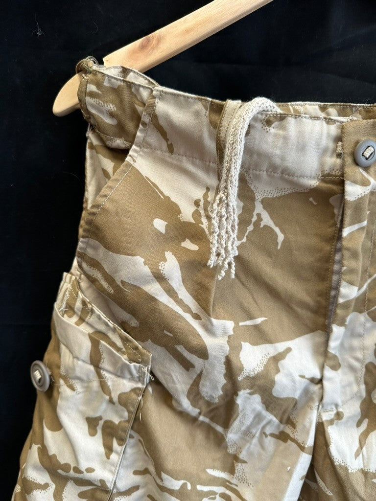 Genuine British Army Desert DPM Camouflaged Shorts - Size 30/76/92 - The Militaria Shop