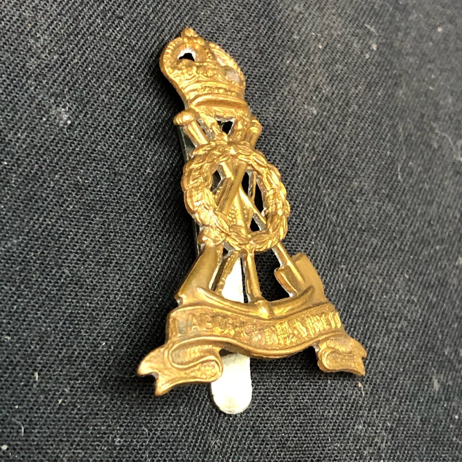 Original British Army Cap Badge - Royal Pioneer Corps - The Militaria Shop
