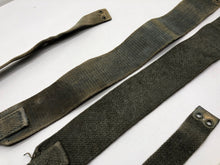 Load image into Gallery viewer, Original WW2 British Army 37 Pattern Canvass L Straps Set
