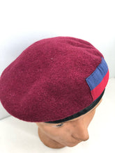 Charger l&#39;image dans la galerie, Genuine British Army Paratrooper Household Regimental Beret Hat - Size 56cm
