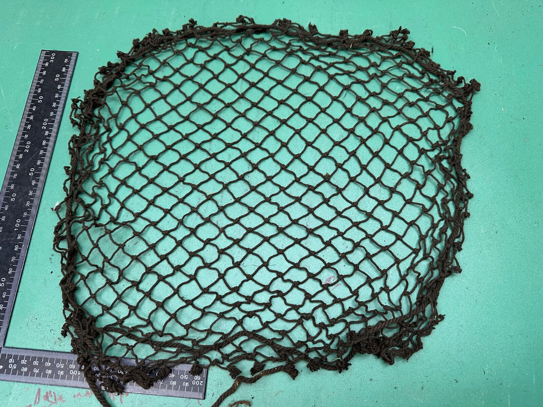 Original WW2 British Army Mk2 Brodie Camouflaged Helmet Net - New Old Stock