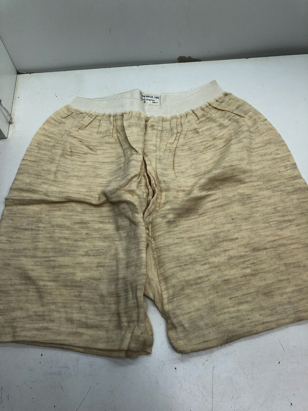 Original British Army Officer Boxer Shorts New Old Stock - WW2 Pattern