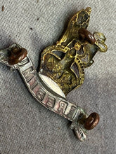 Load image into Gallery viewer, Original WW2 British Army 15th/19th King&#39;s Royal Hussars Collar Badge
