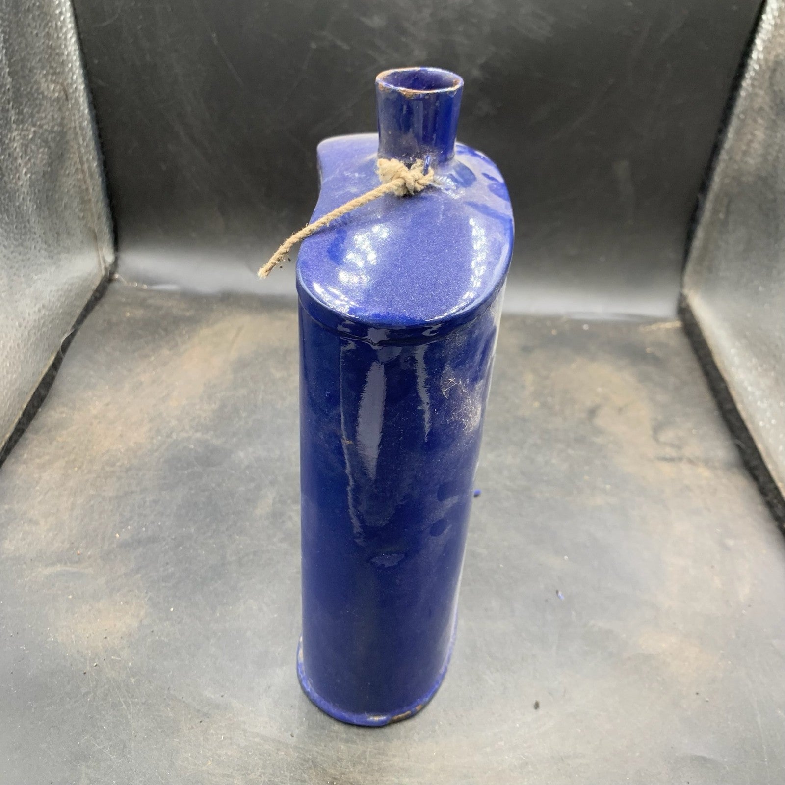 Original WW2 British Army / RAF Blue 37 Pattern Water Bottle - The Militaria Shop