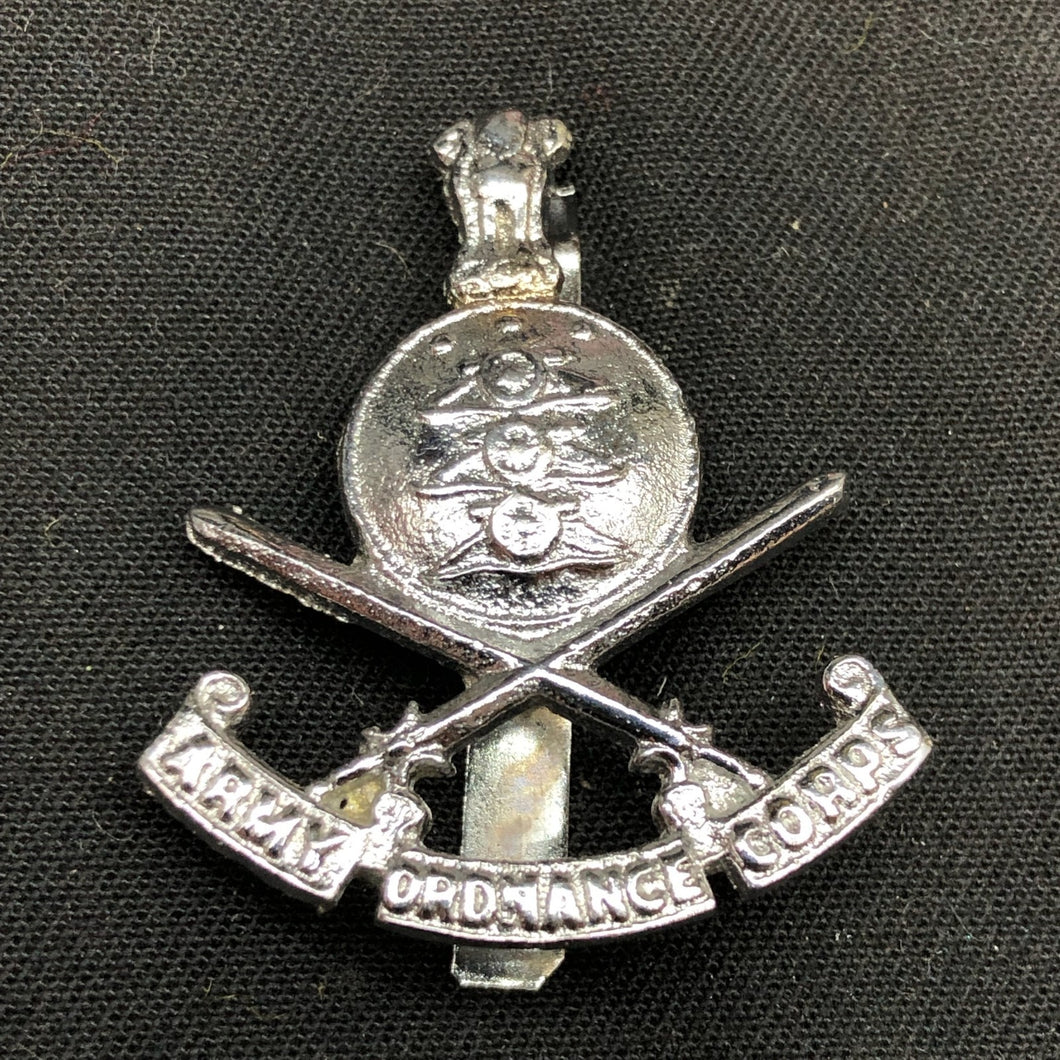 Original Army Badge - Indian Army Ordnance Corps - The Militaria Shop