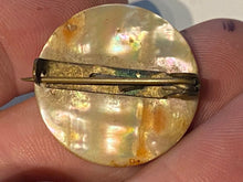 Load image into Gallery viewer, WW1/2 British Army, The Royal Suffolk Regiment Mother of Pearl Sweetheart Brooch
