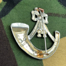 Load image into Gallery viewer, British Army Light Infantry Cap Badge / Brooch - The Militaria Shop
