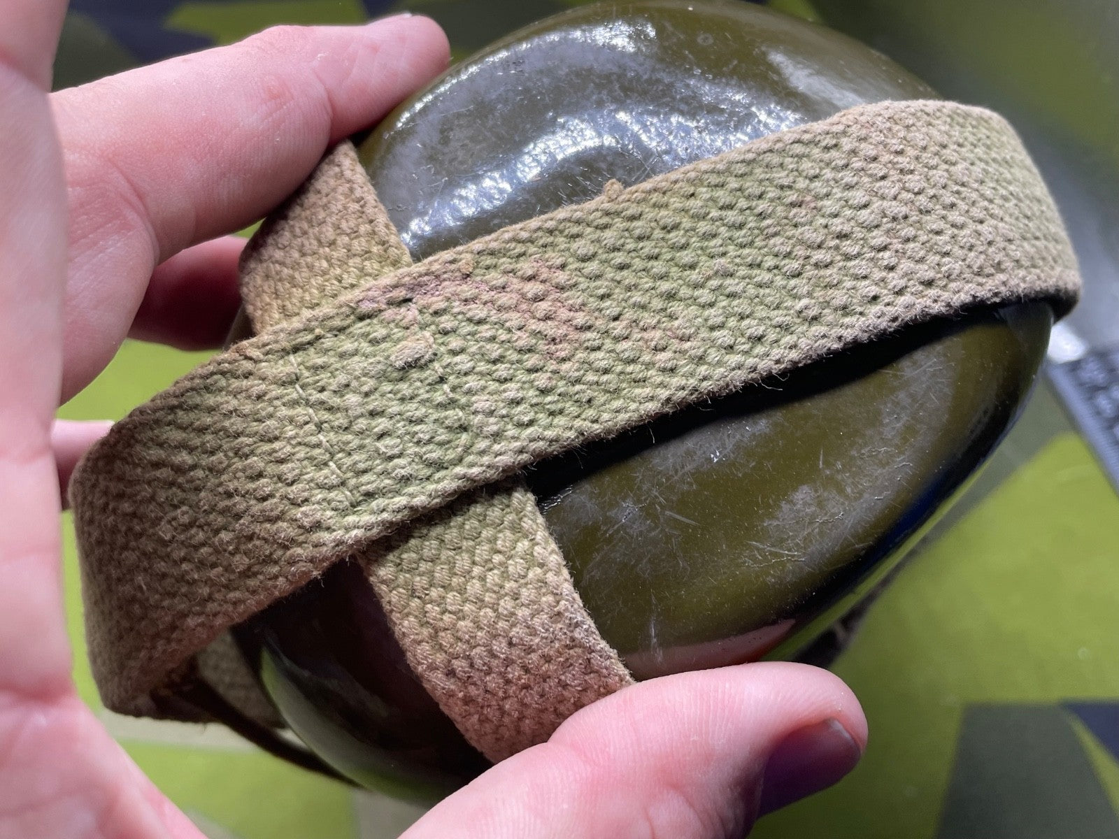 Interesting Waterbottle - Unknown Origin - The Militaria Shop