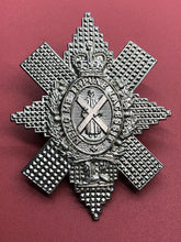 Load image into Gallery viewer, Genuine British Army The Black Watch Regiment Cap Badge
