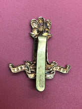 Load image into Gallery viewer, Original WW2 British Army Cap Badge - 11th Hussars
