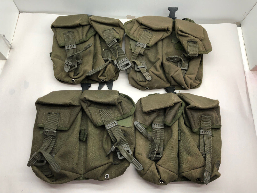 Genuine British Army Olive Green OG PLCE Webbing Universal Ammo Pouch