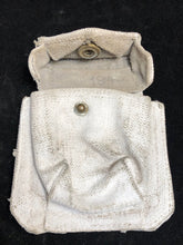 Load image into Gallery viewer, Original WW2 British Army 37 Pattern Pistol Ammo Pouch - Winter White Camo
