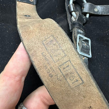 Load image into Gallery viewer, Original German Army WW2 Style Solider Equipment Leather Y Straps
