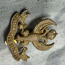 Load image into Gallery viewer, Original WW2 British Army Cap Badge - Lanarkshire Yeomanry
